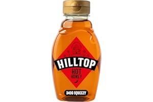 Hilltop Honey - Hot Honey -Squeezy Bottle - 340g