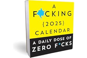 F*cking 2025 Boxed Calendar: A daily dose of zero f*cks (Calendars & Gifts to Swear By)