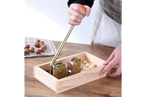 LANMEI Nutcracker, high-performance nutcracker, pecan nutcracker, walnut tongs opener with handle peeling machine