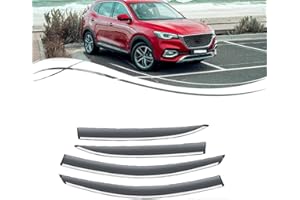 ZIROXI Autofenster Windabweiser für MG HS Ehs Phev Plug-in MGHS AS23 2018~2023 2024 Vorne Hinten Regenabweiser Car Wind Visier Deflectors Abdeckung Zubehör
