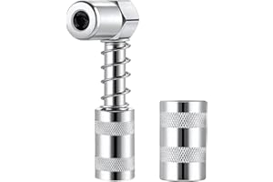 FAPPY Graisse | Adaptateur raccord Graisse Automobile avec Manchons | Outil Montage coupleur d'adaptateur d'angle 3 mâchoires pour l'utilisation Industrielle Automatique