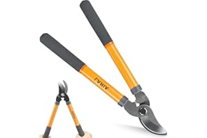 AIRAJ Coupe-Branches Ébrancheur pour Jardinage 38,5 cm,Petit Sécateur et tondeuse à gazon,Taille des Branches de Jardin de Moins de 30 mm,Ciseaux de Jardin Lourds,Ébrancheur de Jardin Professionnel