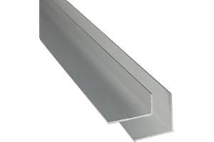 LANGLITZ METALLE Aluminium Winkel silber [ELOXIERT] Aluprofil L Profil Aluminiumprofil Winkelprofil Aluminium [30 x 10 x 2 mm x 2.000+-4 mm]
