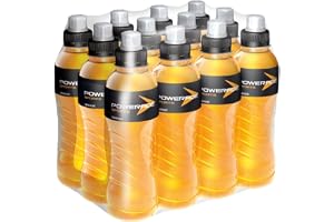 Powerade Sport orange, flaska, engångs (12 x 500 ml)
