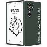 URUCHI Samsung S24 Ultra ile Uyumlu Kılıf, İ&ccedil;i Kadife Kaplamalı İnce Sıvı Silikon Kapalı Kamera Tam Koruma Yumuşak Silikon Ka
