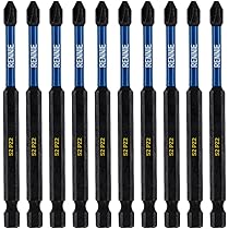 Uxcell Hex Screwdriver Bits - 10 Pack 2.5mm Tip 150mm Long Magnetic Hex Shank