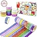 Produktbild Washi Tape, Buluri 50 Rollen Washi Tape Glitzer Deko Klebeband für Scrapbooking DIY Basteln