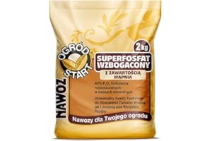 OGRÓD START Superphosphat P2O5 Phosphordünger für alle Kulturen Phosphatdünger 2kg