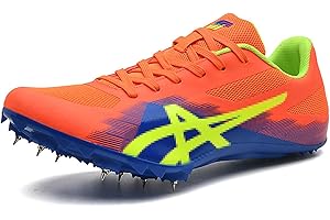 LuminescentDream Hommes Femmes Chaussures Athlétiques,Unisexes Spike Chaussures,Chaussures De Course D'athlétisme Sprint Hommes Baskets Antidérapantes à Pointes,Chaussure de Piste d'athlétisme