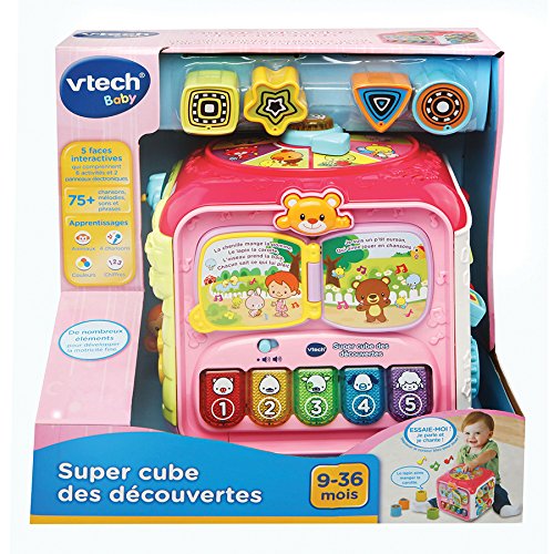VTech - 183455 - Super Cube de Découverte - Rose – Image 6