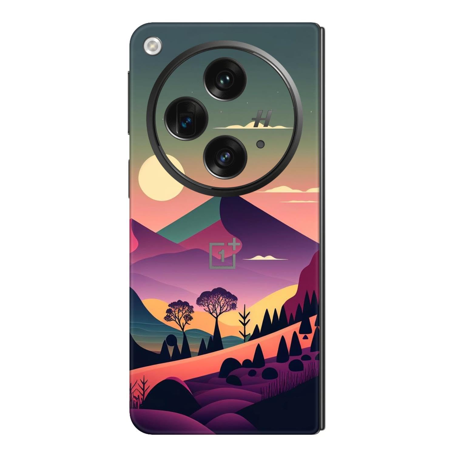 WRAP CRAFT Mobile Skin Sticker Compatible with OnePlus Open 5G Skin Not Back Cover, Camera & Back Protector Mobile Skin Wrap; ONE Plus Open 5G-KE-72