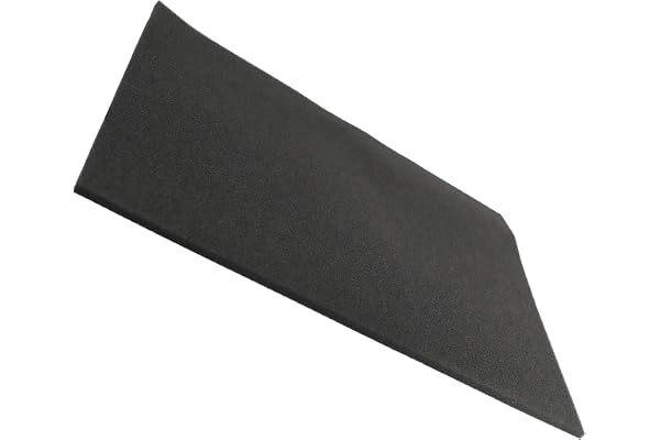 Flewdart Universal skumluftfilter 300 x 210 x 5 mm, svampluftfilterplatta för motorcykel, skoter, quad, gräsklippare, snidare