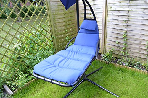 Hängeliege, Relaxliege, Schwingliege, Schaukelliege, Hängesessel，Schwebesessel, Gartenliege, Hängematte - 3