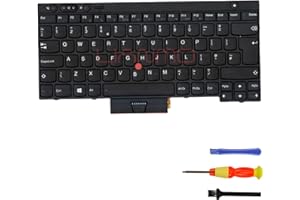 LIAN MO Replacement Backlight Keyboard Compatible with Lenovo ThinkPad T430 T430S X230 X230I T530 W530 L430 L530 (UK)