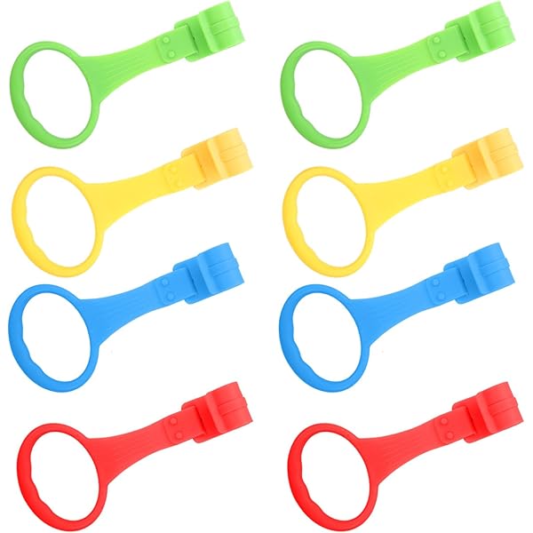 8 Anneaux De Lit Bébé VMUTGA - Multicolores - Aide à La Station Debout - Pour Lit, Parc, Poussette