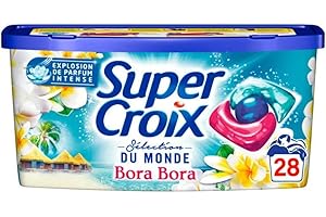 SUPERCROIX Super Croix Lessive Capsule Bora Bora Energisant x28