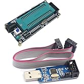 fatteryu AVR ATMEGA System Development Board und USB ATMEGA8 ISP Programmer 51 Modul