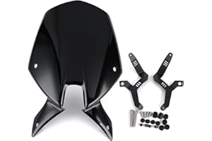 SCOOVY Compatible con Ducati para Monster para 937 950 2021-2022, Parabrisas de Motocicleta, Deflector de Viento, carenado, Piezas modificadas Carenabris Visera (Color : 1 UK)