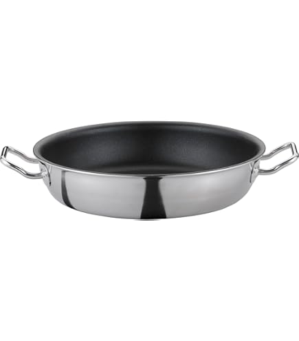 Spring Vulcano Intense Pro braadpan, diameter 28 cm, anti-aanbaklaag met Zwitserse bergkristallen, krasbestendig, geschikt voor roestvrij stalen kookgerei, voor alle warmtebronnen