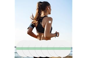 LEIKEDUN 40 Pcs Parches Adhesivos Hipoalergénicos para Sensores de Glucosa Freestyle Libre 1 2 & 3, Resistente al Agua Agradable a la Piel Dura a Lungo