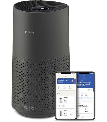 Remko Luftreiniger LRM 350 – Mobile Luftreinigung Für Räume Bis 35 M², HEPA-Filter 99,975%