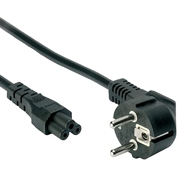 HuaLiSiJi Netzkabel C5 1,5m - Kleeblattkabel Für Laptop, Monitor & TV