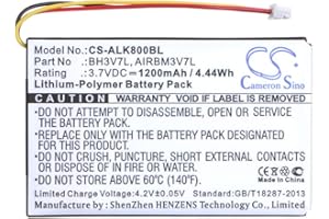 CAMERONSINO CS-ALK800BL Batterie 1200mAh compatibile con [Autec] Air A4, Air A6, Air A8 sostituisce AIRBM3V7L, per BH3V7L