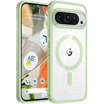 TAURI MagSafe Case For Google Pixel 10 / 10 Pro - Clear, Military-Grade Protection, Anti-Yellowing