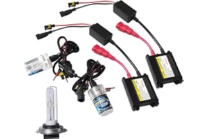 SOLUSTRE Uppgradera Dina H7 55w Xenon-kit 6000k Digital Ballast 12v Hög Ljusstyrka Ingen Fläkt Enkel Installation