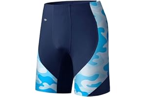 SURFEASY Costume da Bagno da Uomo Jammers da Nuoto Eco Endurance + PRO Mid Length Shorts Swim Trunks Pantaloni da Competizione da Uomo