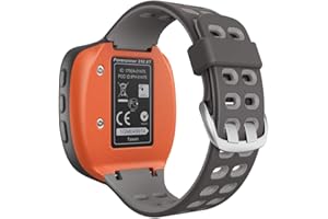 WIIKAI Correa de repuesto de silicona para Garmin Forerunner 310XT Pulseras de reloj de repuesto.