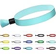 100 Cloth Wristbands for Events, Lightweight Concert & Club Entry (Color : Water Green)