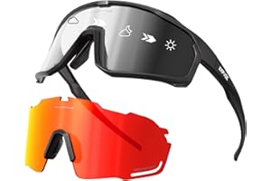 KAPVOE Gafas de Ciclismo Polarizadas Fotocromáticas Mujer Hombre MTB BTT Bicicleta Para Transparentes Deportivas K93