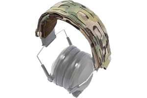 SINAIRSOFT Headset Cover - Das taktische, fortschrittliche Ohrschützer-Modular-Cover, ein Hörschutz-Headband-Wrap, passend für alle allgemeine taktische Ohrschützer-Zubehörteile.