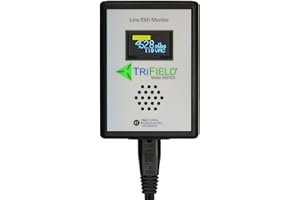 Dirty Electricity Meter by Trifield - Model EM100 - EMI Power Line Noise Analyzer - Know Your Electricity @ Home, Office, Shop - Made in USA by Alphalab, Inc.