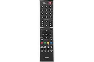 ALLIMITY CT-90287 Télécommande remplacée pour Toshiba 19AV505DG 32AV565DG 32XV515D 32XV563D 37XV565DG 37AV565DG 37XV515DG 40XF355D 42C3030DG 42XV515DG 42Z3030DG 46XF351 46XV565DG 52XV565DG