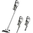Amazon Basics 2 in 1 Cordless Vacuum Cleaner with DC Motor 150W 0.7L White and Black