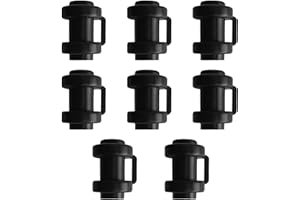 HOTMNTY Tapas para trampolín, tapas de postes para las barras de red de trampolín, tapas de extremo, tapas de extremo, tapas de postes, tapas de red de seguridad, piezas de repuesto para trampolín