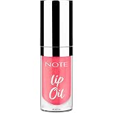 Note Cosmetics Lip Oil 20 Pink For Me Nemlendirici ve Parlatıcı Dudak Bakım Yağı, Pembe