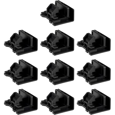 10 Clips Métal Garniture Voiture 17mm - Retenue Intérieure Panneau Porte Tableau De Bord