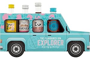 SUSURRUS Flavoured Gin Explorer Jeep Box - Novelty Gift Set by Blue Tree Gifts