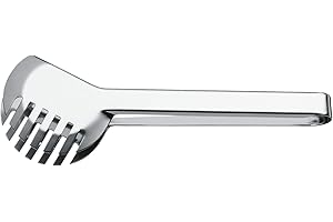 WMF Bistro Pince à pâtes 23 cm, Pince à Spaghetti, en Acier Inoxydable Cromargan Poli, idéale pour Salade ou pour Servir des légumes, Passe au Lave-Vaisselle