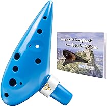 Ocarina Of Time, ocarina Zelda in plastica a 12 fori