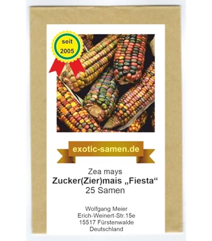 30 Samen Blaumais  ZEA MAYS  Blauer Mais : Amazon.de: Garten