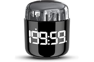 Dreamhigh® Cyfrowy minutnik kuchenny, ponad 3 godziny pomiaru czasu, zegar do jajek z dużą liczbą, odliczanie / countdown – praktyczny i stylowy