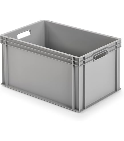 Bacs Euro ESD Avec Couvercle à Charnières | AUER Packaging