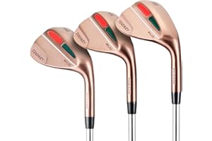 A11N SPORTS FINCHLEY Forged Golf Wedge Set–Includes 52 Gap Wedge, 56 Sand Wedge and 60 Lob Wedge for Ultimate Short Game Mastery, Right Hand