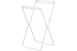 Yamazaki 7908 TOWER Garbage & Grocery Bag Holder, black, Steel, Minimalist, 33 x 31 x 60 cm