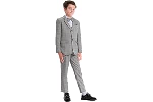 mintgreen Jungen Anzug Blazer 2PCS Gentleman Tuexdo Sätze Blazer + Hose + Fliege 5-12 Jahre