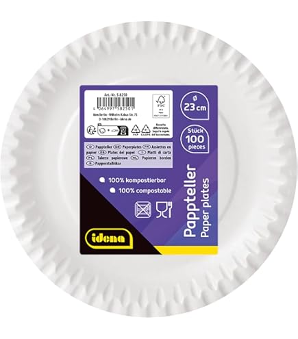 Wedding Paper Plate – Molded Pulp Filter, Party Paper Plates, Disposable Food Paper Plates